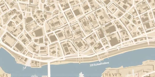 Mappa della zona di Via della Greca, Roma